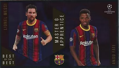 Master And Apprentice Best Of The Best Messi And Fati • $6
