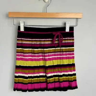 Nwt MISSONI For TARGET Girls Sz M Chevron Stripe Signature Skirt • $12.99