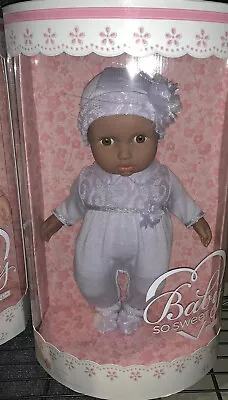 Baby So Sweet 16” Elegant Nursery You & Me Baby Doll Purple African American New • $68.35