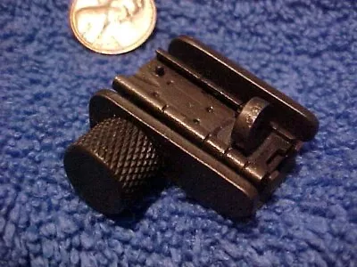 M1 CARBINE STAMPED Adjustable REAR SIGHT H Shield Marked WRA Late WWII • $44.95