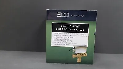 Eco 22mm 3 Port Mid Position Valve • £29.99