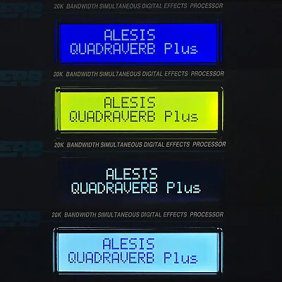 Alesis Lcd Screen - 4 Color Choices - Quadraverb Quad Plus Quad Gt - Display • $32