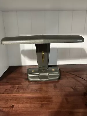 Vintage Desk Light USA WWII Era Machine Age Art Deco Airplane Wing Desk Lamp • $95