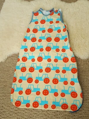 $29.99 • Buy Anorak Tractor Grobag  0-6 Months Sleeping Bag 1.0Tog Cotton Zip Open Sleep Sack
