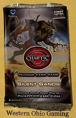 Chaotic TCG Silent Sands 1st Edition Booster Pack NEW READ CCG • $14.99