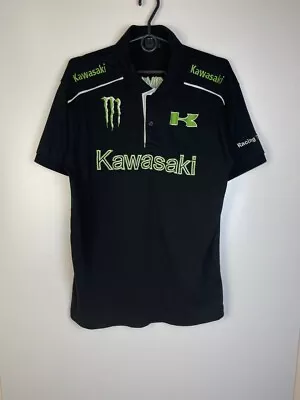 Kawasaki Monster Energy Racing Vintage Polo Shirt Size XL • $40