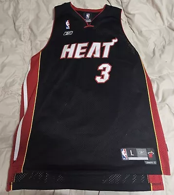 Dwyane Wade NBA Reebok Jersey NWOT Men's Large Miami Heat • $64.99