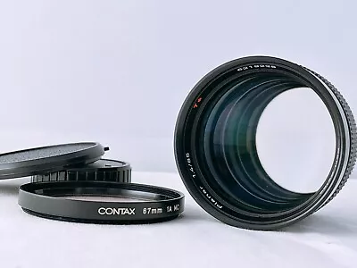 🟢Exc+5🟢 Contax Carl Zeiss Planar 85mm F/1.4 AEG Portrait Lens C/Y Mount #189 • $339.99