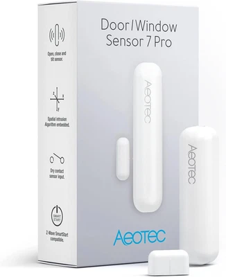 $93.76 • Buy Zwave Door Sensor Window Sensor, Z-Wave Plus Enabled  3-1 Door Window Sensor 7 P