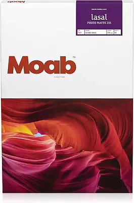 Moab Lasal Photo Matte 235 Fine Art Archival Inkjet Paper 2-Sided Ultra-Smooth • $76.32