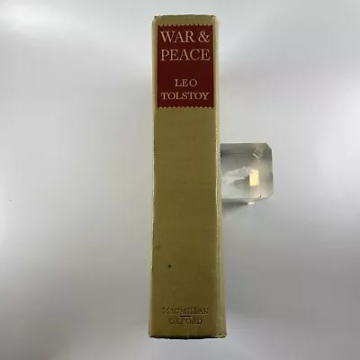 War And Peace - Leo Tolstoy (HB 1957 Macmillan) • £9.99