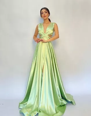 Prom Dress SALE Mint Green Designer Dress RRP £550 US 4 UK 8 US 6 UK 10  • £90