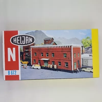 Heljan N Scale Furniture Factory Model Kit B672 • $52.80