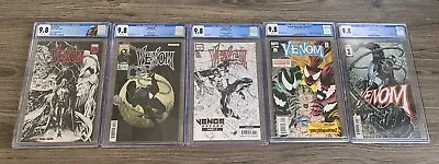RARE Venom CGC 9.8 Comic Lot Of 5! Multiple Keys! 🔑 • $219.99