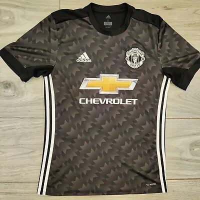 Manchester United 2017/18 Football Pogba Away Shirt Size S Small Adidas Adults • £12.74