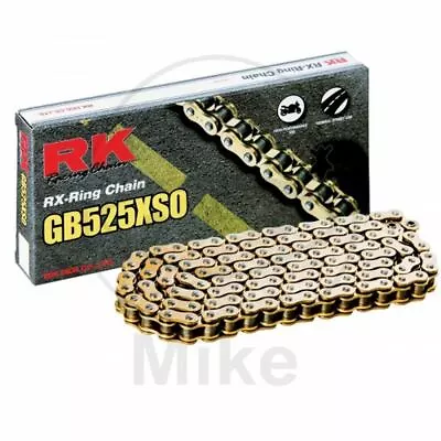 Rk X-ring G&b 525xso/112 Kawasaki 1000 Klv Rivet Chain 2004-2006 • £78.32