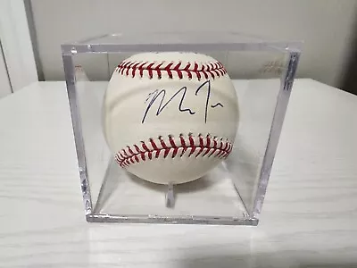 Mike Trout Signed Baseball  Inscribed 2009 1st RD Pick COA!! BECKETT LOA!! • $1800