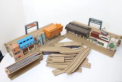 Vintage Galoob Micro Machines Lot Train Station • $25.48