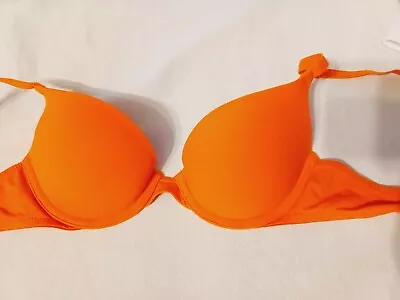 Victoria’s Secret PINK 34A Push Up Wear Everywhere Bra Orange Women's • $12.99