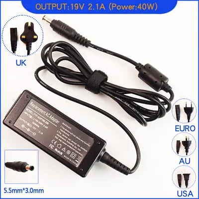 £11.94 • Buy Ac Adapter Charger For Samsung NP-N210-JA02US NC110-A01NC110-A02 Q1U-ELXP Laptop