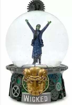 NIB Wicked THE WIZARD AND I Large Snow Globe Official Musical Broadway • $160