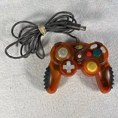 MadCatz MicroCon Macro Button  Nintendo GameCube Controller (ORANGE) • $15