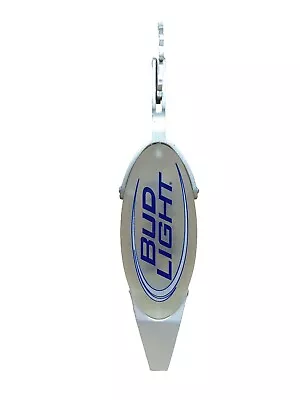Bud Light Anheuser Busch Silver Spur Clear Acrylic And Metal Beer Tap Handle  • $9.99