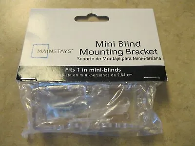 Main Stays 1  Mini Blind Mounting Brackets • $4