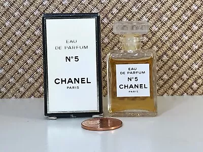 Vintage *MINI* Micro CHANEL No.5 Eau De Parfum 0.13 Oz/ 4 Ml Women's Perfume NIB • $28.99