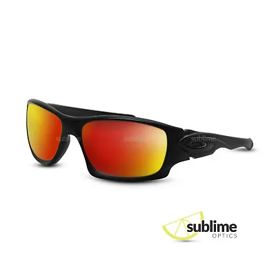 Metallic Fire Red Replacement Lenses For Oakley Ten (X) ~ Rojo Rouge OO9128 • £12.50