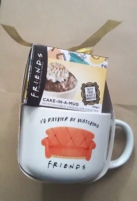 FRIENDS T.V SERIES CAKE IN A MUG ( NEW EXPIRES 30/04/2024) Cake Mix & Mug • £10.50