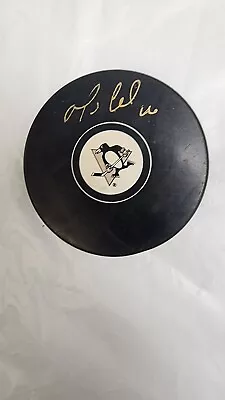 Mario Lemieux Signed Autographed Pittsburgh Penguins Hockey Puck RPM Holo • $179.99