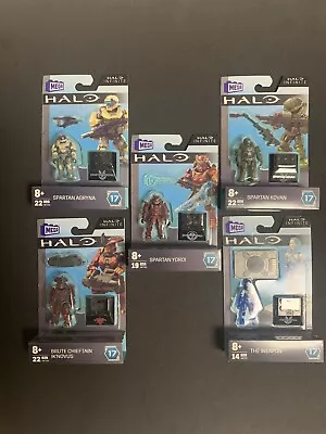 Mega Bloks Construx Halo Universe Heroes Series 17 Spartan Set 5Pcs • $37.99