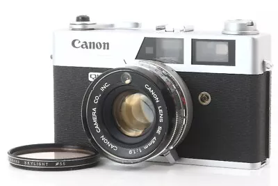 [For Parts] Canon Canonet QL19 Rangefinder Camera 45mm F/1.9 Lens - Repair • £40.68