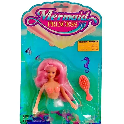 1991 Toys N’ Things Little Mermaid Princess Sitting Barbie Doll Movie Ariel NEW • $99.99