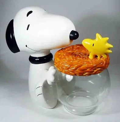 Treasure Craft Snoopy & Woodstock Cookie Jar • $80