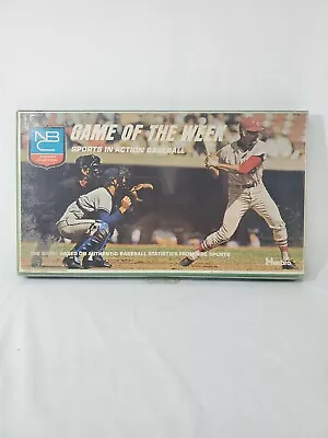 Vintage 1969 Hasbro NBC Game Of The Week Sports In Action Baseball Game(#4100) • $39.99