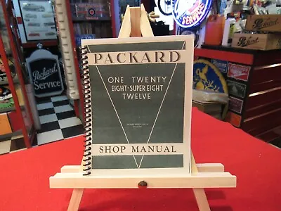 1937 Packard Glove Box Size Shop Manual • $29.95