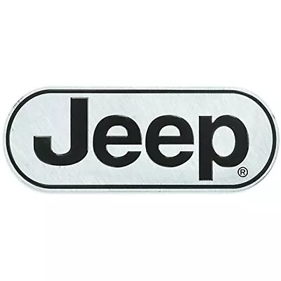 Jeep Brushed Metal Hitch Cover Hitch Plug  For 2  & 1 1/4  Receiver • $24.99