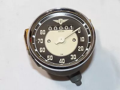 Vintage VDO BMW Motorcycle W1.86 80 MPH Speedometer 4-56 Date Code • $49.99