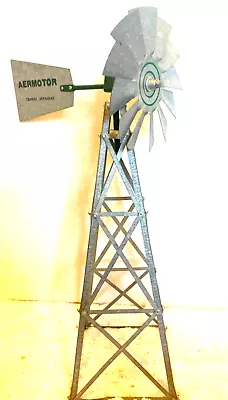 Vintage Aero Miniature Windmill Galvanized Steel Salesman Sample • $40