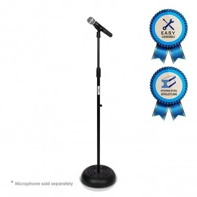Pyle Steel Microphone Stand Black – 360 Degree Rotation PMKS5 • $39.99