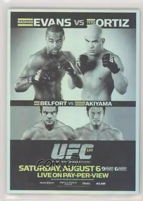 2011 UFC Moment Of Truth Fight Poster Review Rashad Evans Tito Ortiz UFC133 ( ) • $15.19