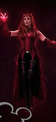 Marvel Wanda Scarlet Witch Art A4 Print Photo Picture Gift Christmas • £4