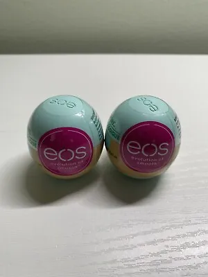 2x Eos Lip Balm Moisturizing Sphere Sweet Mint Sealed 100% Natural Organic • $8