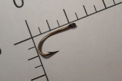 MUSTAD Size 10 Fly/BAIT Hooks O'SHAUGHNESSY FORGED KIRBED RUSTPROOF NORWAY 3831 • $11.99