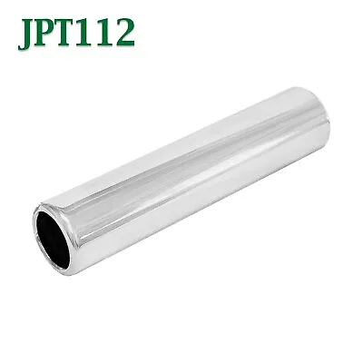 DAMAGED JPT112  1.5  Pencil Exhaust Tip 1 1/2  Inlet 1 3/4  Outlet Chrome Plated • $8.27