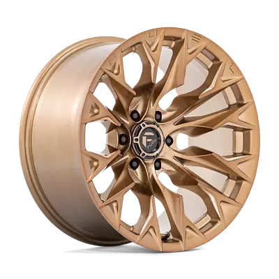 22 Inch Bronze Wheels Rims Ford F150 Truck 6x135 Lug Fuel Offroad Flame 22x10  • $2188