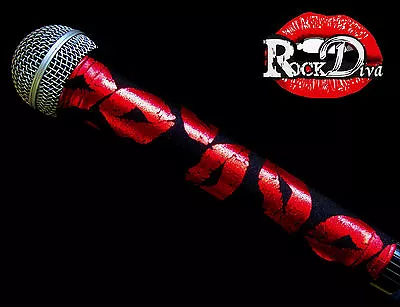 Sparkle Microphone Cover (rock Diva)  Bling Microphone Cover For Cordless Mic • $20