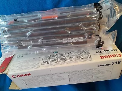 Canon 718 Black OriginaI OEM Laserjet Printer Toner Cartridge  OPEN BOX • £25